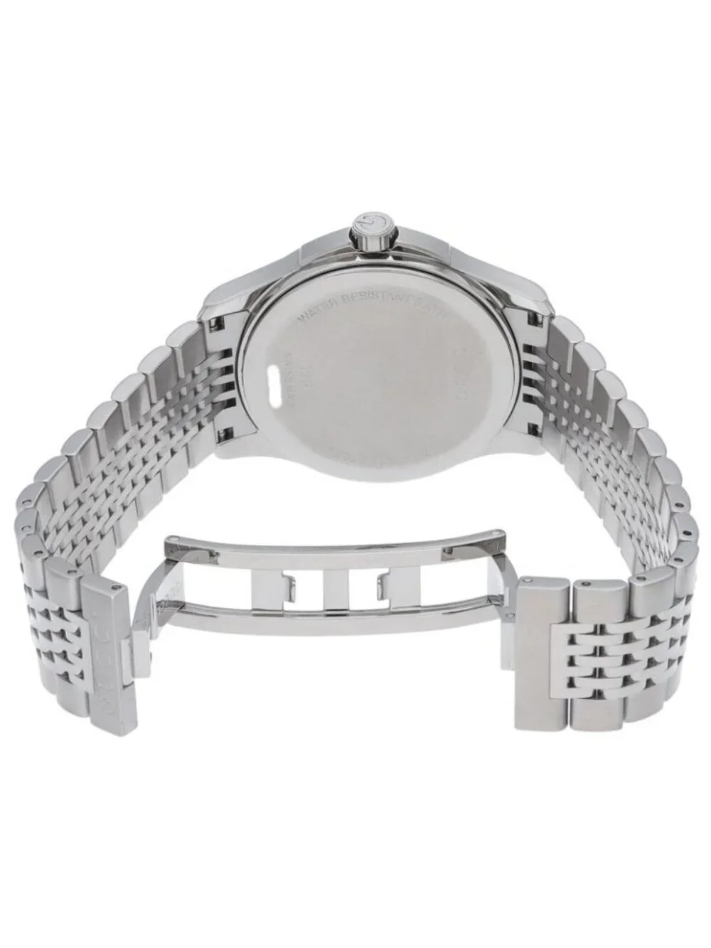 Gucci G-Timeless Mondo Watch Diamond 126.4 SS Silver